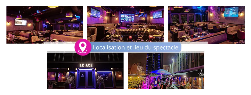 Lieux, Restaurants Cabarets Spectacle Chippendales à Paris